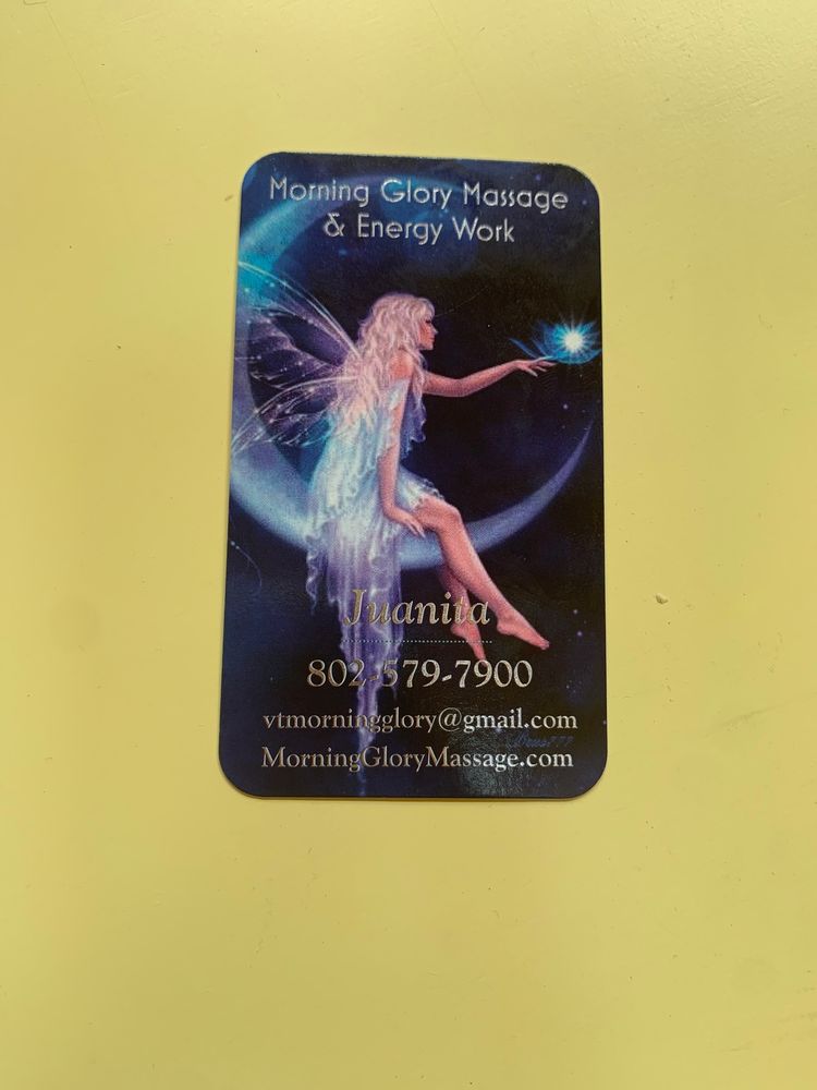Morning Glory Massage And Energy Work Logo