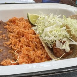 Baja fish Taco Plate