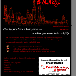 QC Fast Moving & Storage