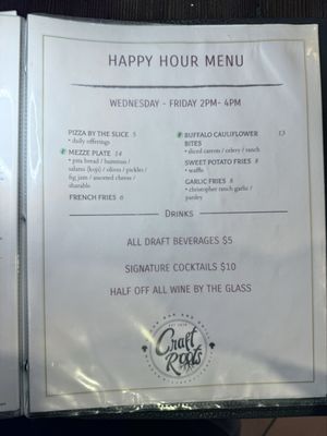 Menu photo 1 Craft Roots Morgan Hill, CA