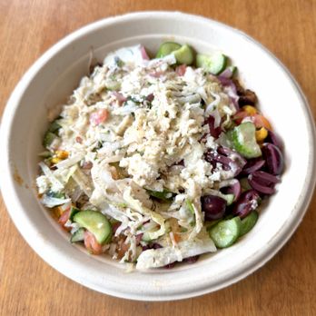 CAVA - Custom Greens & Grains Bowl with Grilled Chicken - Salad Near Me - Overland Park, Kansas CAVA - Custom Greens & Grains Bowl with Grilled Chicken - Salad Near Me - Overland Park, Kansas
