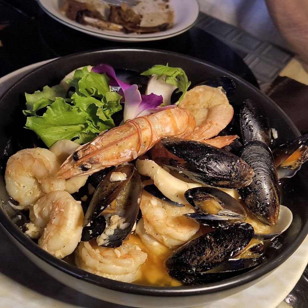 Seafood casserole Seafood casserole