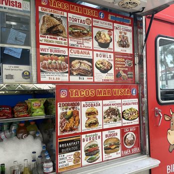 Tacos Mar Vista - Menu - Food Trucks Near Me - Los Angeles, California