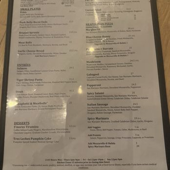 2145 Eats - Pizza menu - Pizza Near Me - Costa Mesa, California