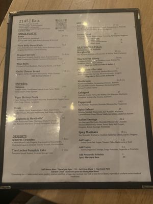 Menu photo 1 2145 Eats Costa Mesa, CA