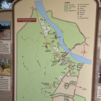 Marshall Gold Discovery State Historic Park - Map of the park - Parks Near Me - Coloma, California Marshall Gold Discovery State Historic Park - Map of the park - Parks Near Me - Coloma, California