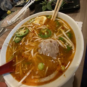 Pho Oxnard - #26. Bn B Hu (Spicy Beef Soup "Hue" Style) - Vietnamese Near Me - Oxnard, California Pho Oxnard - #26. Bn B Hu (Spicy Beef Soup "Hue" Style) - Vietnamese Near Me - Oxnard, California