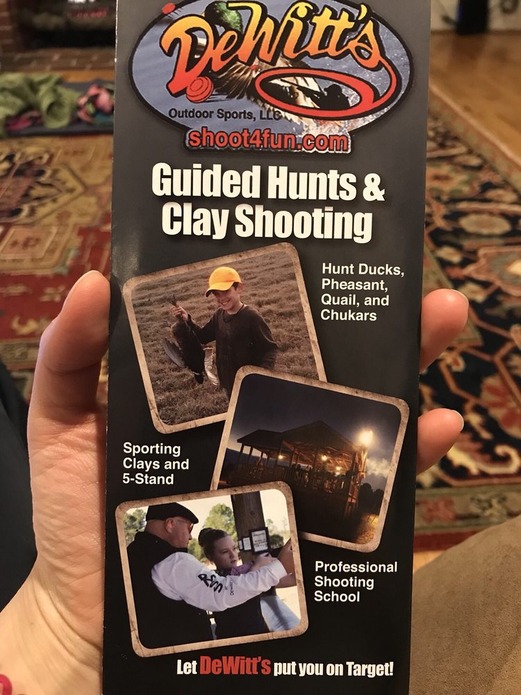 DEWITT’S OUTDOOR SPORTS Updated October 2024 443 Jimmy Carriker Rd