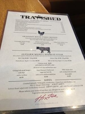 Menu photo 2 Tramshed London, XGL
