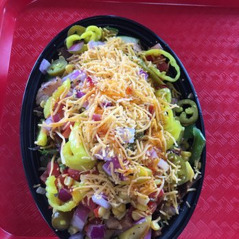 Hot Head Burritos - Grilled chicken salad - Mexican Near Me - Niles, Ohio