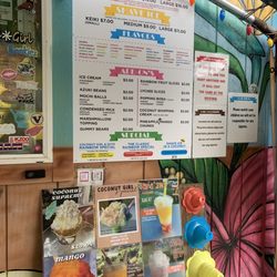 Coconut Girl & Guys - Menu