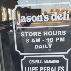 Jason's Deli - Store hours. April, 2023