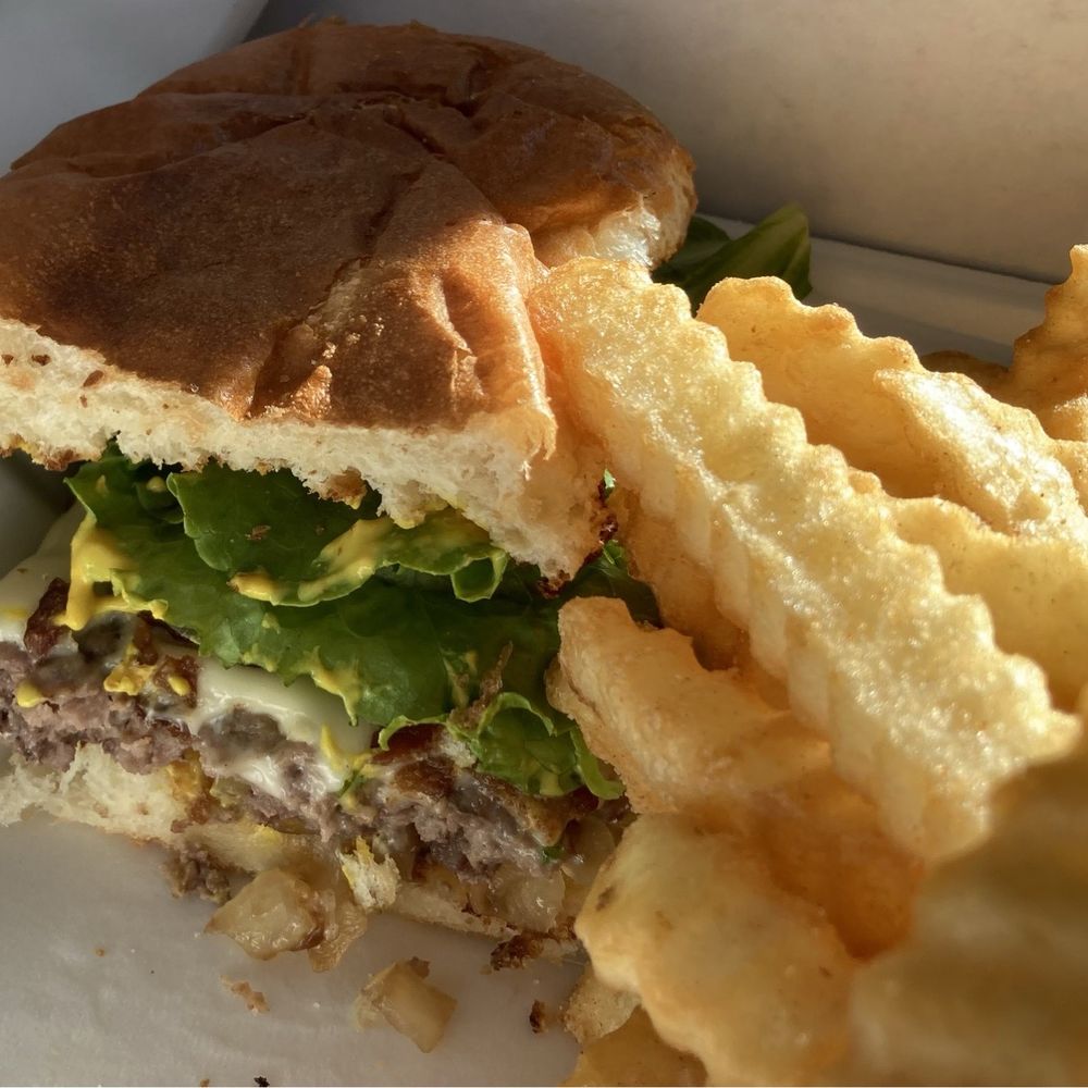 Dagwood's Burgers - Inside the colossal burger/sandwich. - Burgers Near Me - Klamath Falls, Oregon Dagwood's Burgers - Inside the colossal burger/sandwich. - Burgers Near Me - Klamath Falls, Oregon
