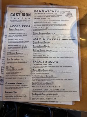 Menu photo 2 Cast Iron Tavern Golden, CO Menu photo 2 Cast Iron Tavern Golden, CO
