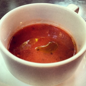 Bistro Vendôme - gazpacho amuse bouche - French Near Me - Denver, Colorado Bistro Vendôme - gazpacho amuse bouche - French Near Me - Denver, Colorado