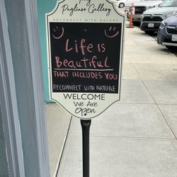 Tony Pagliaro Gallery - Sign marking entrance to gallery