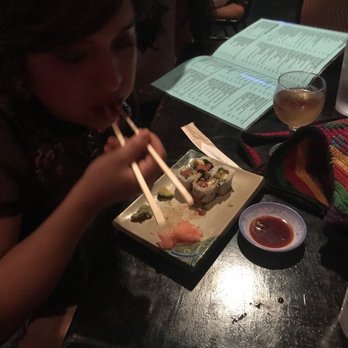 Genji - Crunchy spicy sushi with Plum wine yum yum - Japanese Near Me - Houston, Texas