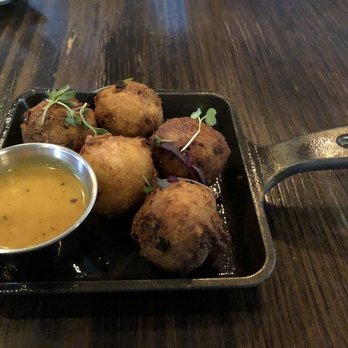 Bosscat Kitchen & Libations - Pulled Pork Hush Puppies - New American Near Me - Irvine, California