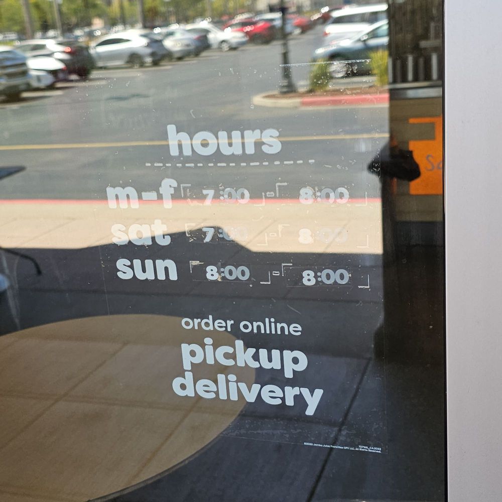 Jamba - Business Hours - Juice Bars & Smoothies Near Me - Milpitas, California Jamba - Business Hours - Juice Bars & Smoothies Near Me - Milpitas, California