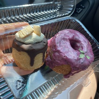 Five Daughters Bakery - S'mores donut and blueberry basil donut - Donuts Near Me - Nashville, Tennessee