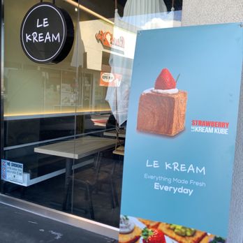 Le Kream - Front signage - Desserts Near Me - Rowland Heights, California