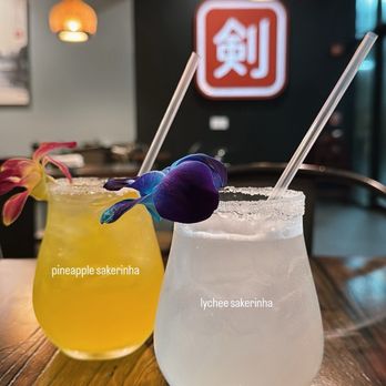 Touken Sushi - Fruit Saquerinha Sake - Pineapple and Lychee - Sushi Bars Near Me - Ocoee, Florida Touken Sushi - Fruit Saquerinha Sake - Pineapple and Lychee - Sushi Bars Near Me - Ocoee, Florida