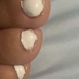 terrible gel polish use :/ terrible gel polish use :/