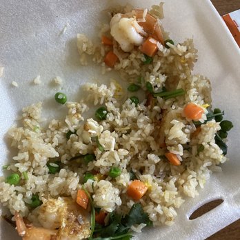 Pho Angel - Shrimp fried rice--see it's so good i ate half of it before taking a picure - Noodles Near Me - Breckenridge, Texas Pho Angel - Shrimp fried rice--see it's so good i ate half of it before taking a picure - Noodles Near Me - Breckenridge, Texas