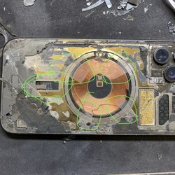Cell N Comp Repairs - Scotch tape in the repair!