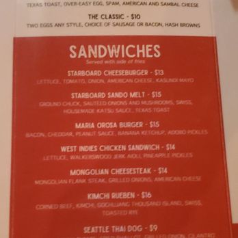 Starboard Tack - 2024 March menu - Cocktail Bars Near Me - Las Vegas, Nevada Starboard Tack - 2024 March menu - Cocktail Bars Near Me - Las Vegas, Nevada