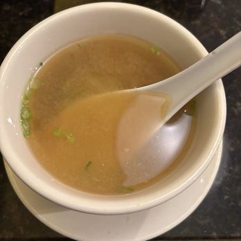 Bai Plu Thai & Sushi - Miso soup. - Sushi Bars Near Me - Long Beach, California Bai Plu Thai & Sushi - Miso soup. - Sushi Bars Near Me - Long Beach, California