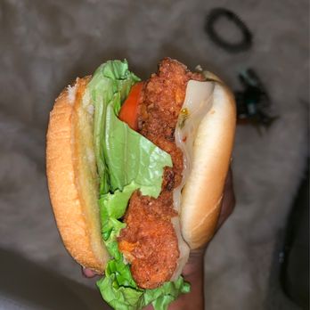 Chick-fil-A - Spicy Deluxe Sandwich - Fast Food Near Me - Manassas, Virginia