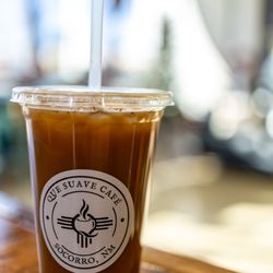 Que Suave Cafe - Dirty Chai w/ Oat Milk ($5 + 75¢/Shot + 25¢/oat milk)