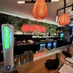 Les Street Monkeys - The inside i sat at the bar was all reserved so get a resi