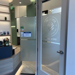 Modern, clean dental office