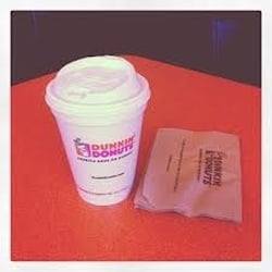 Dunkin' - French vanilla coffee