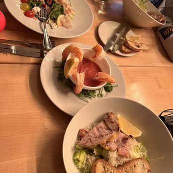 Wildfire Grillhouse - Cesar Salad with the Canadian Ham, Cocktail Shrimp - Steakhouses Near Me - Niagara Falls, Ontario