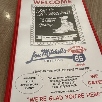 Lou Mitchell's - Menu - Breakfast & Brunch Near Me - Chicago, Illinois