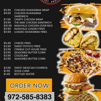 Bird & Beast - Menu - Fast Food Near Me - Irving, Texas Bird & Beast - Menu - Fast Food Near Me - Irving, Texas