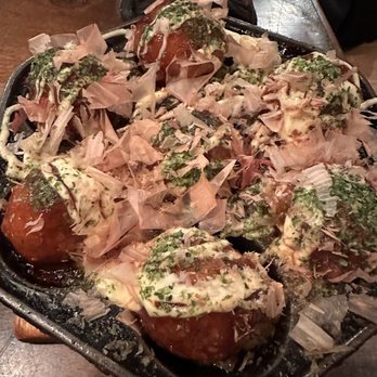 Mr Max - Takoyaki Ball Shaped Octopus Puffs - Sushi Bars Near Me - Irving, Texas