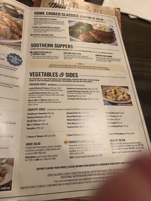 Menu photo 8 Cracker Barrel Old Country Store Reno, NV Menu photo 8 Cracker Barrel Old Country Store Reno, NV