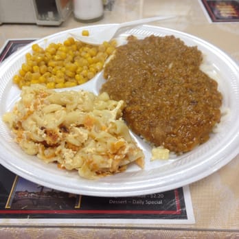 True BBQ - The excellent hash and rice, macaroni and cheese, and corn. - Barbeque Near Me - West Columbia, South Carolina True BBQ - The excellent hash and rice, macaroni and cheese, and corn. - Barbeque Near Me - West Columbia, South Carolina