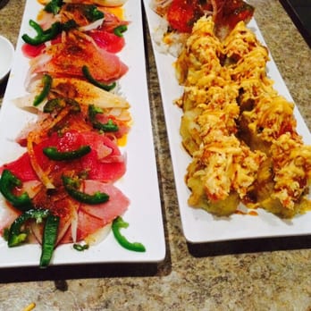 Sushiya Sushi - Scallion sashimi extra spicy and extra jalapeños. Arizona roll is amazing! - Japanese Near Me - Gilbert, Arizona Sushiya Sushi - Scallion sashimi extra spicy and extra jalapeños. Arizona roll is amazing! - Japanese Near Me - Gilbert, Arizona