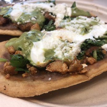 Taqueria Don Tavito - One chicken and one al pastor Huarache. $5 each - Mexican Near Me