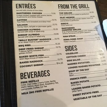 Uncle Ronnies - Menu September 2020 - Steakhouses Near Me - West Burlington, Iowa