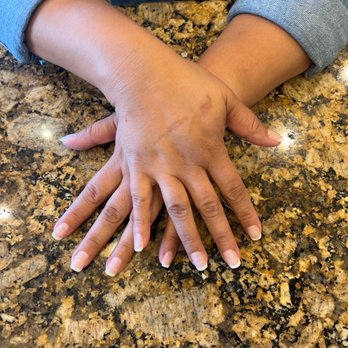 Skyline Nails & Spa - Dip nails pink and white. - Nail Salons Near Me - Fort Worth, Texas Skyline Nails & Spa - Dip nails pink and white. - Nail Salons Near Me - Fort Worth, Texas