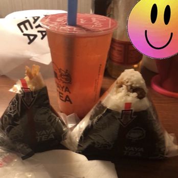 Yaya Tea - Chapel Hill - Shrimp tempura, chicken onigiri & lychee tea tree drink, - Bubble Tea Near Me - Chapel Hill, North Carolina Yaya Tea - Chapel Hill - Shrimp tempura, chicken onigiri & lychee tea tree drink, - Bubble Tea Near Me - Chapel Hill, North Carolina