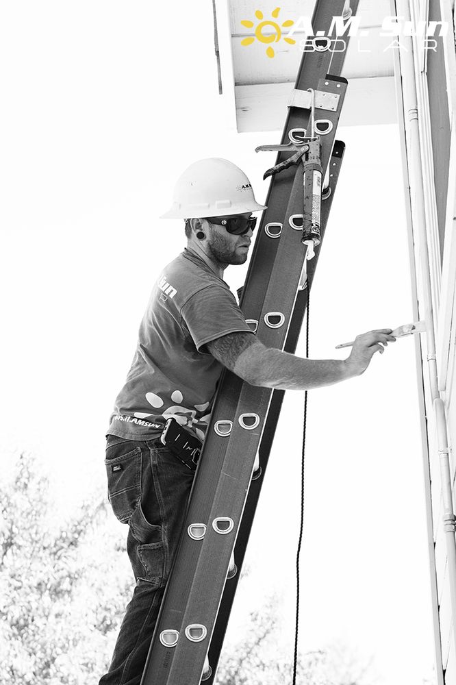 Slide of AM Sun Solar & Roofing