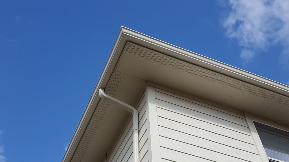 Slide of Cypress Rain Gutters
