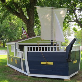 Treehouse Magic - Boat Exterior - Playsets Near Me - Houston, Texas Treehouse Magic - Boat Exterior - Playsets Near Me - Houston, Texas